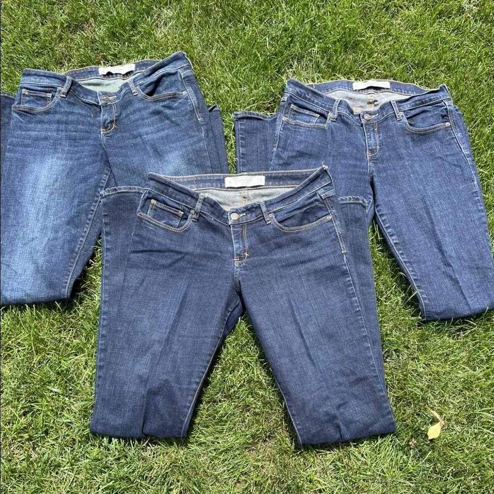 Bundle Of Three Abercrombie and fitch jeans. All Size 8L
